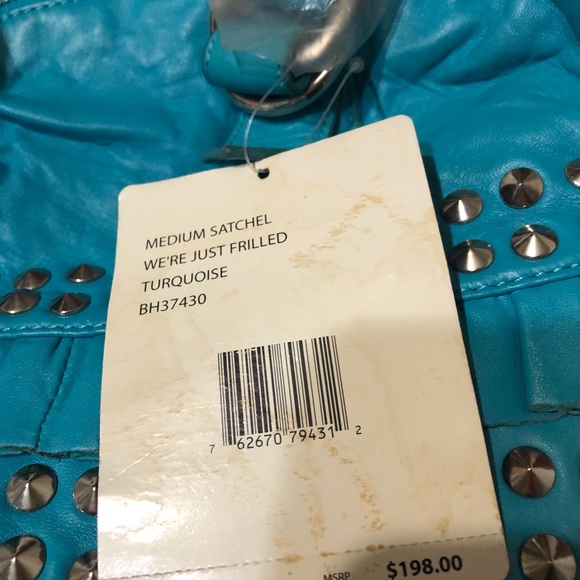 Betsy Johnson Leather satchel - Picture 6 of 7